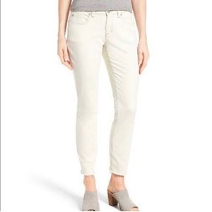 Eileen Fisher Low-Waisted Straight Ankle Jeans